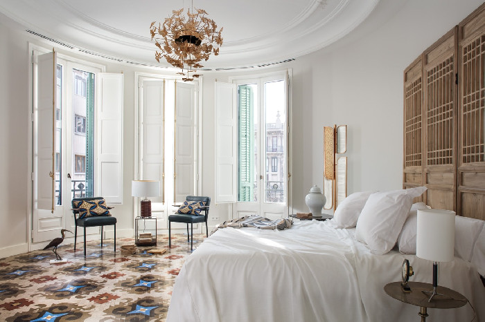 Interior de vivienda fotografiado en Barcelona